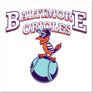 Vintage Baltimore Orioles Posters and Art